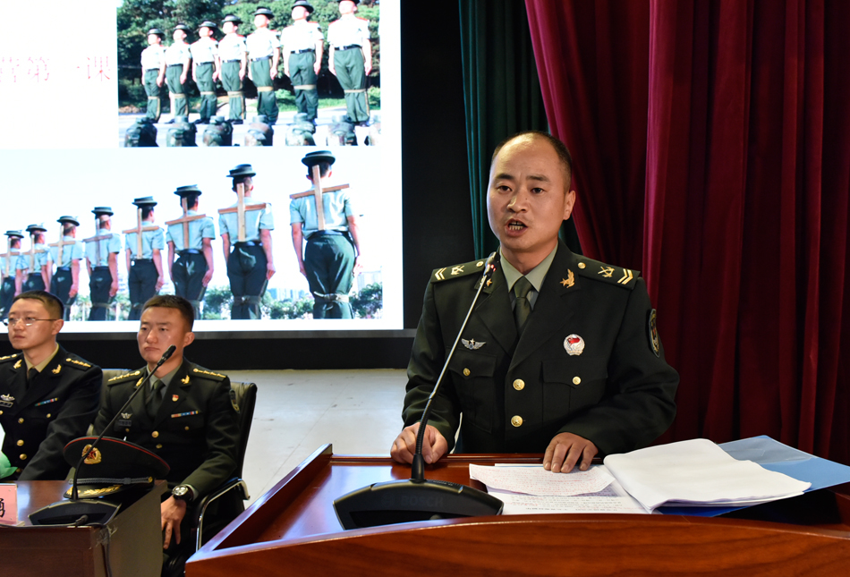 天水市优秀大学生官兵宣讲团进校园巡回演讲暨大学生征兵启动仪式在我